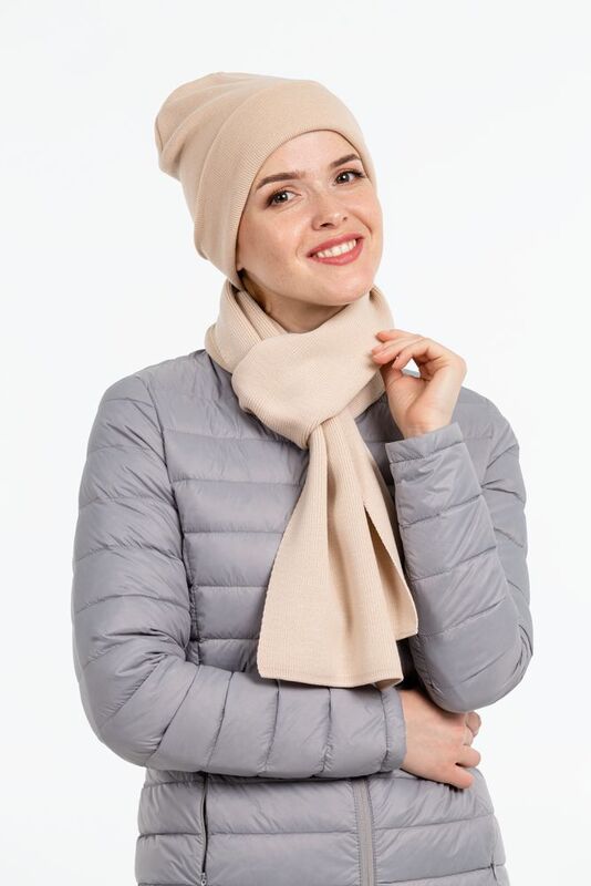 Шарф Real Talk, бежевый арт.54800.11