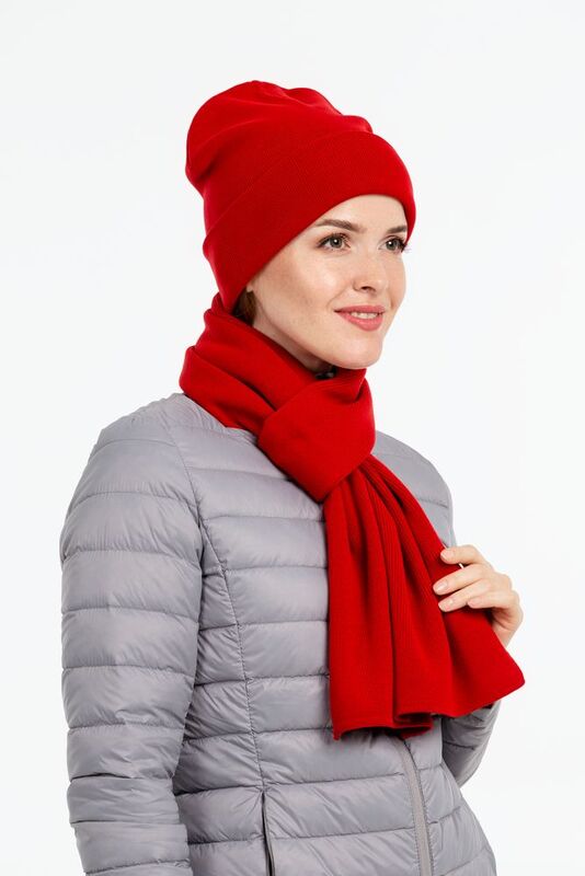 Шарф Real Talk, красный арт.54800.50