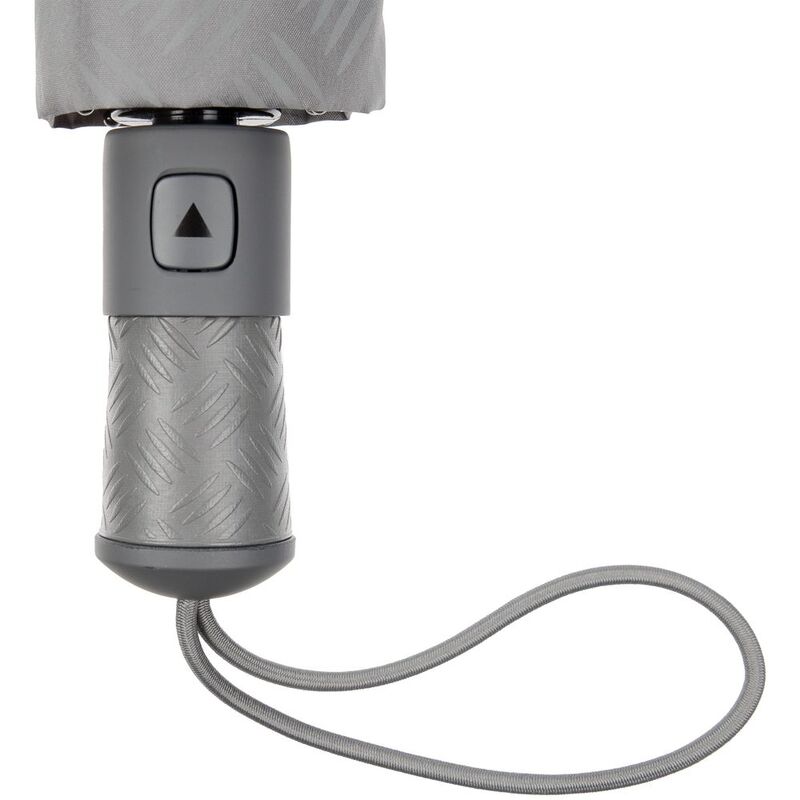 Зонт складной Hard Work, серый арт.77006.10