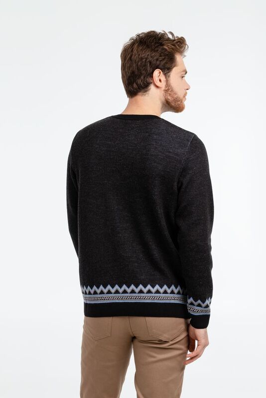 Джемпер Totem Wolf, черный арт.47701.03