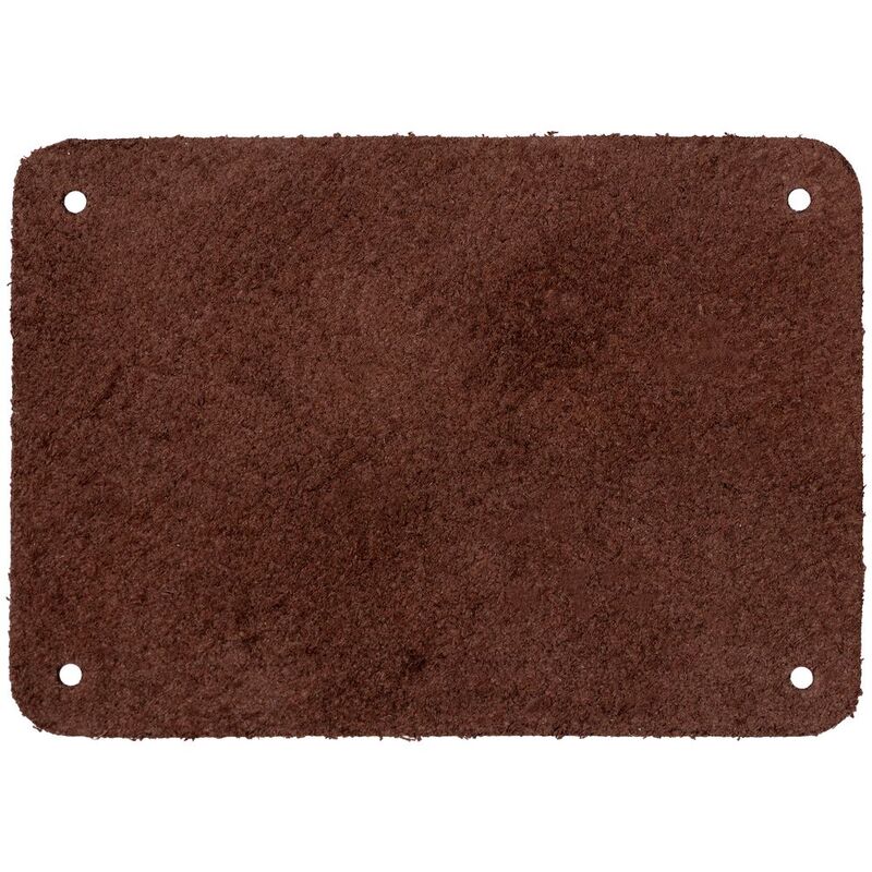 Лейбл кожаный Beta, XL, коричневый арт.13944.59