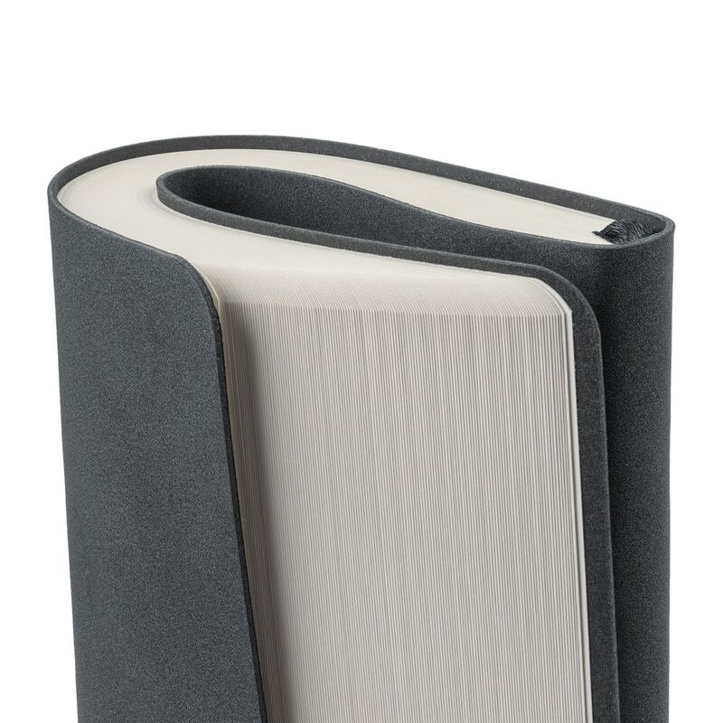 Ежедневник Nubuk, недатированный, темно-серый арт.15014.30