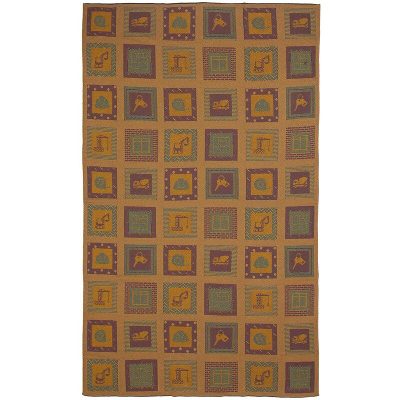 Плед Industry, строительство арт.7028.06