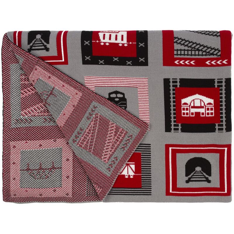 Плед Industry, железные дороги арт.7028.07