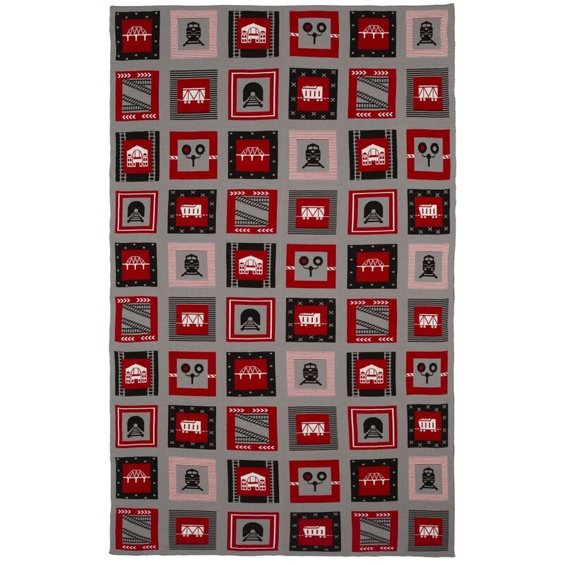 Плед Industry, железные дороги арт.7028.07