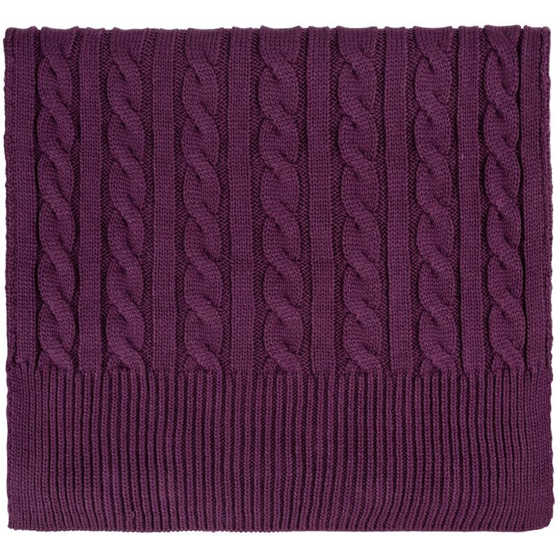 Шарф Heat Trick, баклажановый арт.12876.74