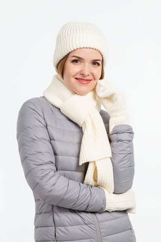 Шарф Nordkapp, молочно-белый арт.14402.60