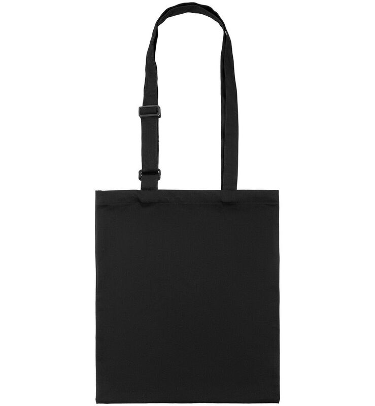 Сумка для покупок с регулируемыми ручками Leta, черная арт.12198.30