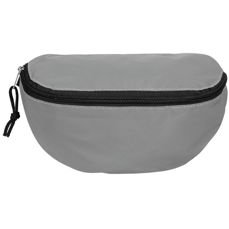 Поясная сумка Manifest из светоотражающей ткани, серая арт.12346.11