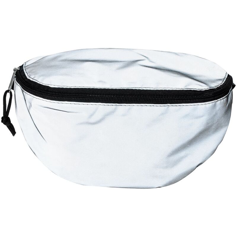 Поясная сумка Manifest из светоотражающей ткани, серая арт.12346.11