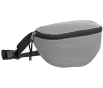 Поясная сумка Manifest из светоотражающей ткани, серая арт.12346.11