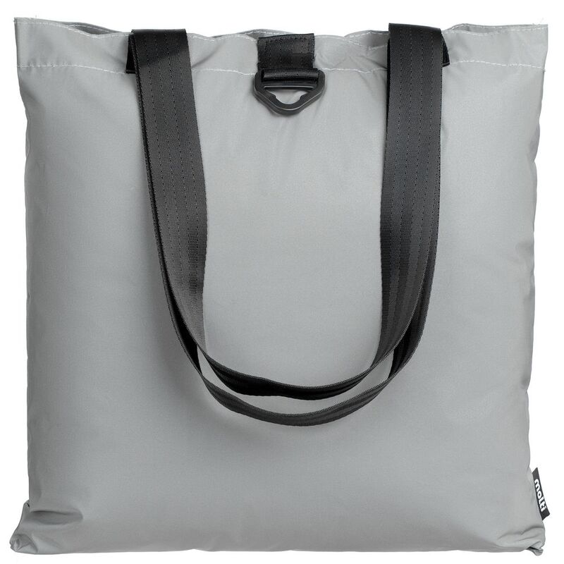 Шопер Manifest из светоотражающей ткани, серый арт.12347.11