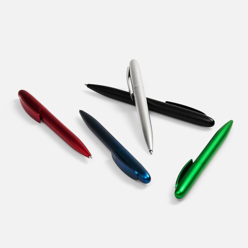 Ручка шариковая Moor Silver, красный металлик арт.15903.50