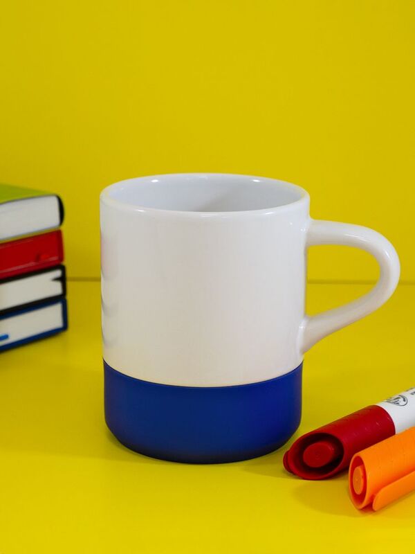 Кружка с силиконовой подставкой Protege , синяя арт.12892.40