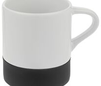 Кружка с силиконовой подставкой Protege, черная арт.12892.30