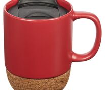 Кружка с пробковой подставкой Corky Walk, красная арт.12893.50