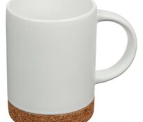 Кружка с пробковой подставкой Corky, белая арт.12894.60