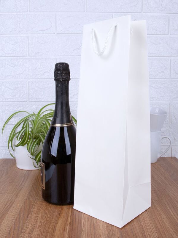Пакет под бутылку Vindemia, белый арт.75556.60