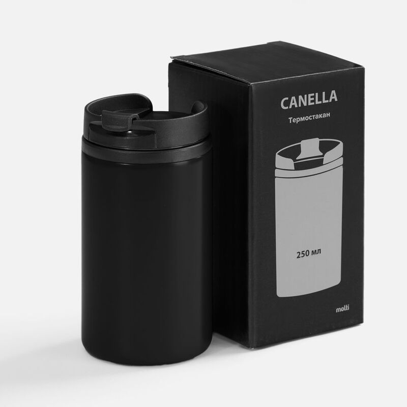 Термостакан Canella, черный арт.12394.30