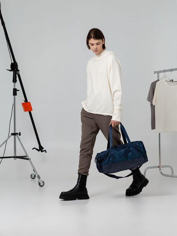 Спортивная сумка Triangel, синяя арт.12416.44