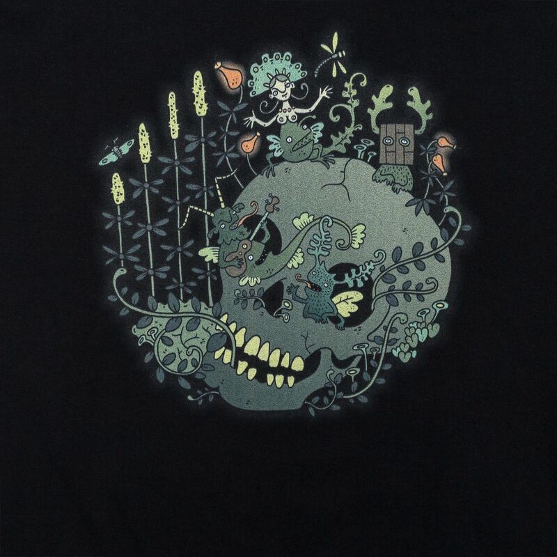 Футболка &laquo;Серенада&raquo;, черная арт.71069.30