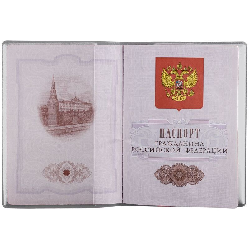 Обложка для паспорта Dorset, серая арт.12650.10