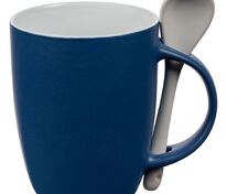 Кружка с ложкой Cheer Up, ver.2, синяя арт.14665.40