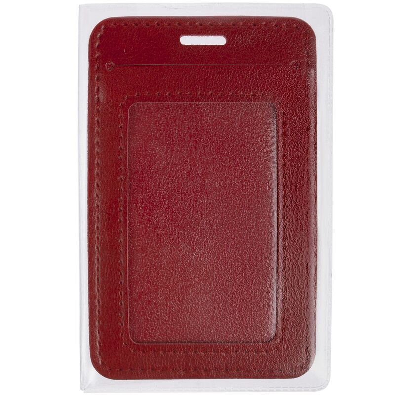 Чехол для пропуска Nebraska, красный арт.12848.50