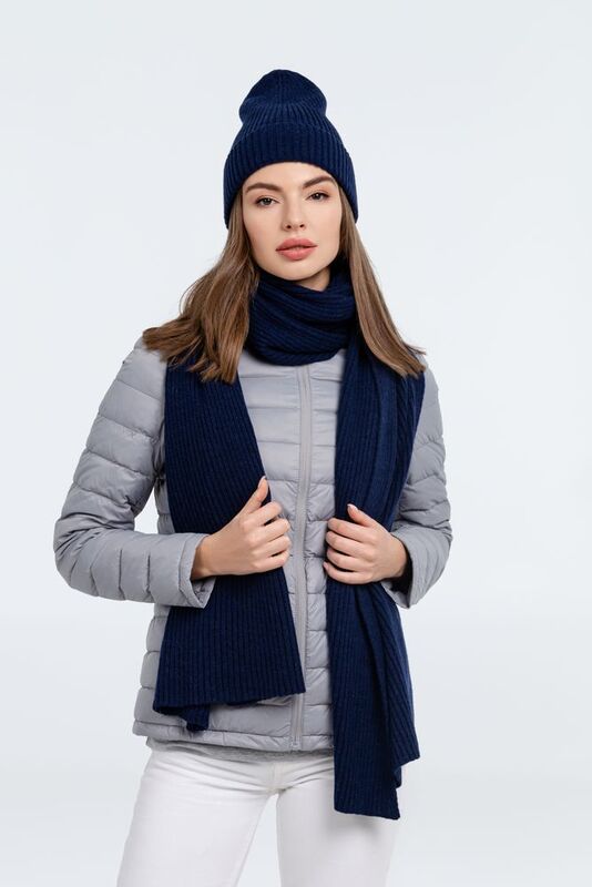 Шапка Alpine, синяя арт.18003.40