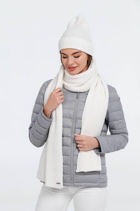 Шапка Alpine, белая арт.18003.60