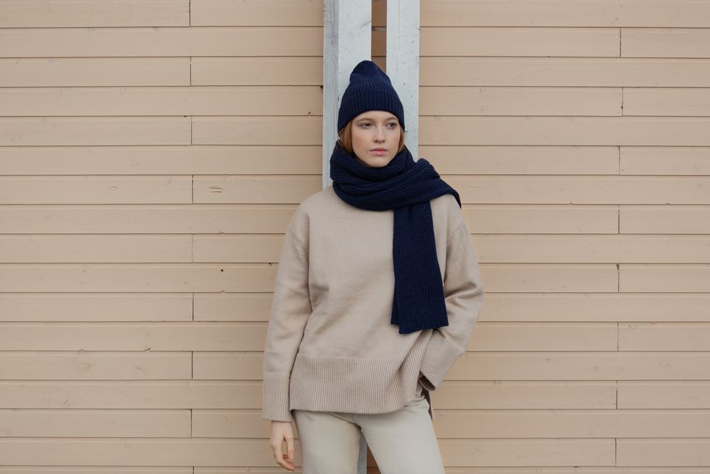 Шарф Alpine, синий арт.18005.40