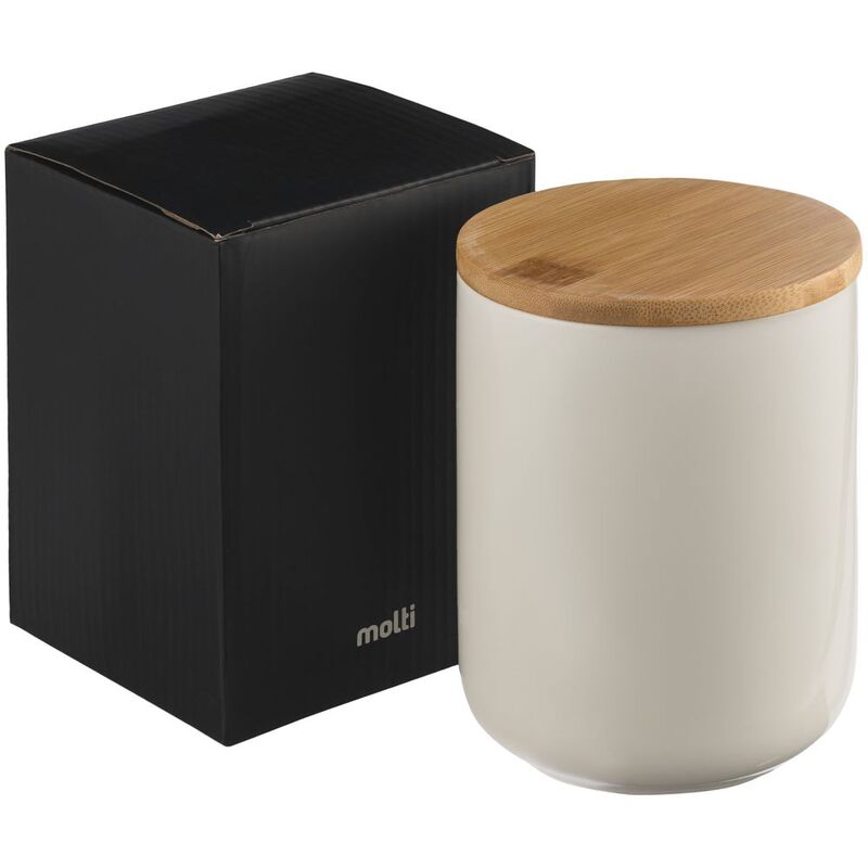 Банка для хранения Bambic с бамбуковой крышкой арт.12846.60