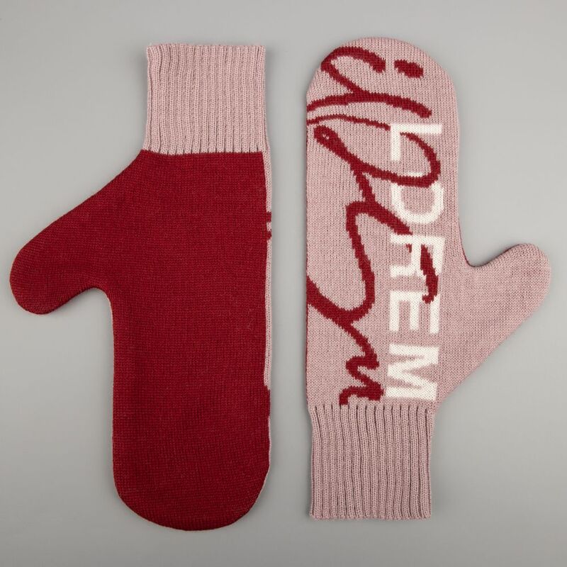 Варежки на заказ Mani, полушерсть арт.18547.02