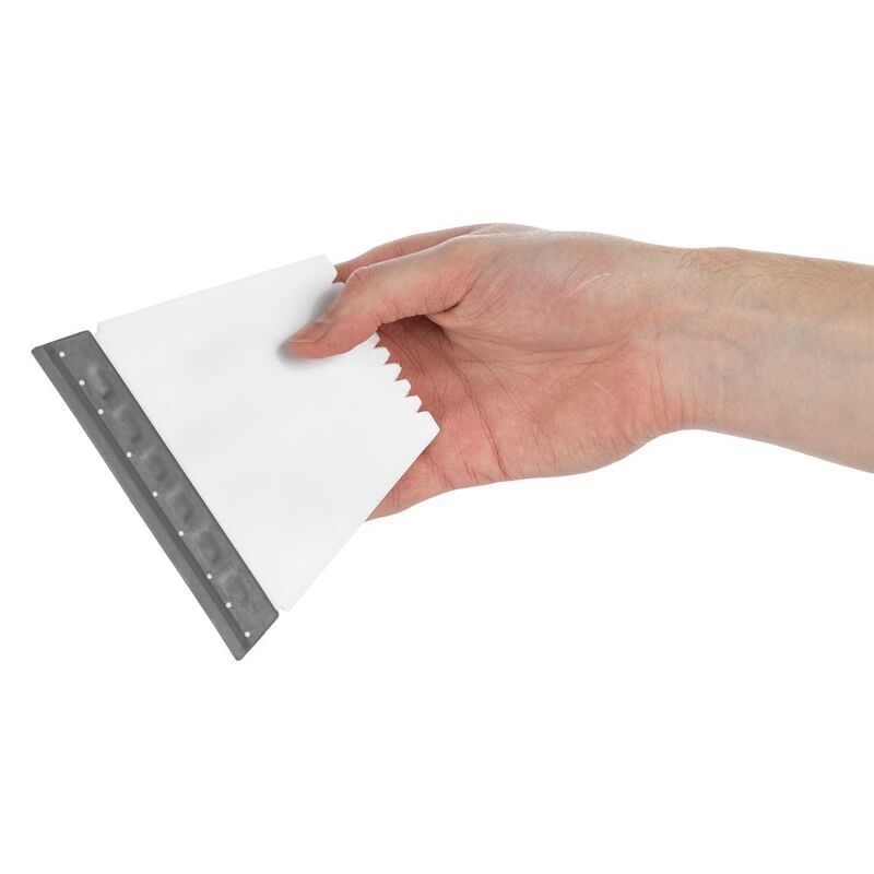 Скребок с водосгоном Snowie, белый арт.12775.60