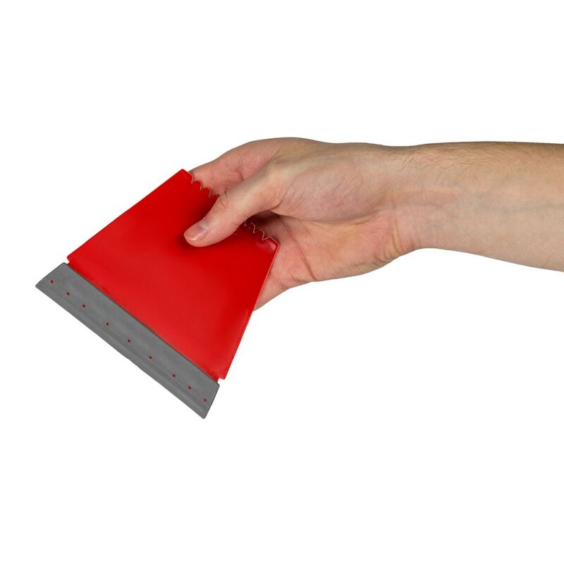 Скребок с водосгоном Snowie, красный арт.12775.50