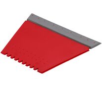 Скребок с водосгоном Snowie, красный арт.12775.50