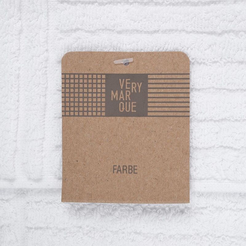 Полотенце Farbe, большое, белое арт.20008.60