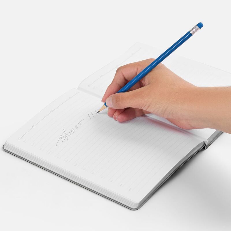 Карандаш простой Hand Friend с ластиком, синий арт.5002.41