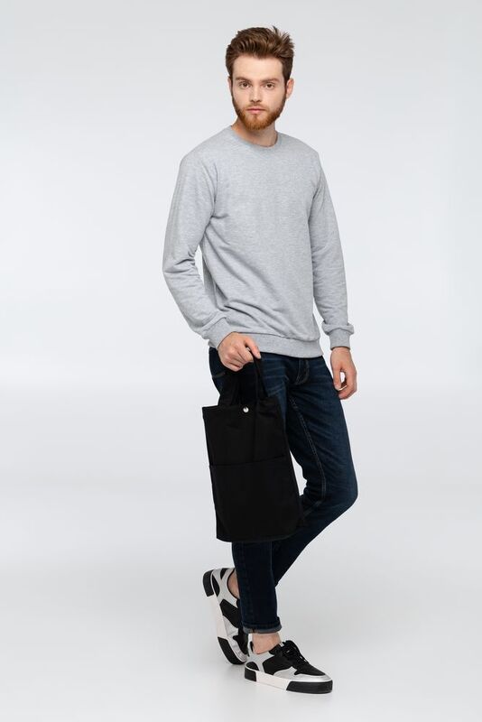 Сумка холщовая через плечо Artspace, черная арт.10878.30