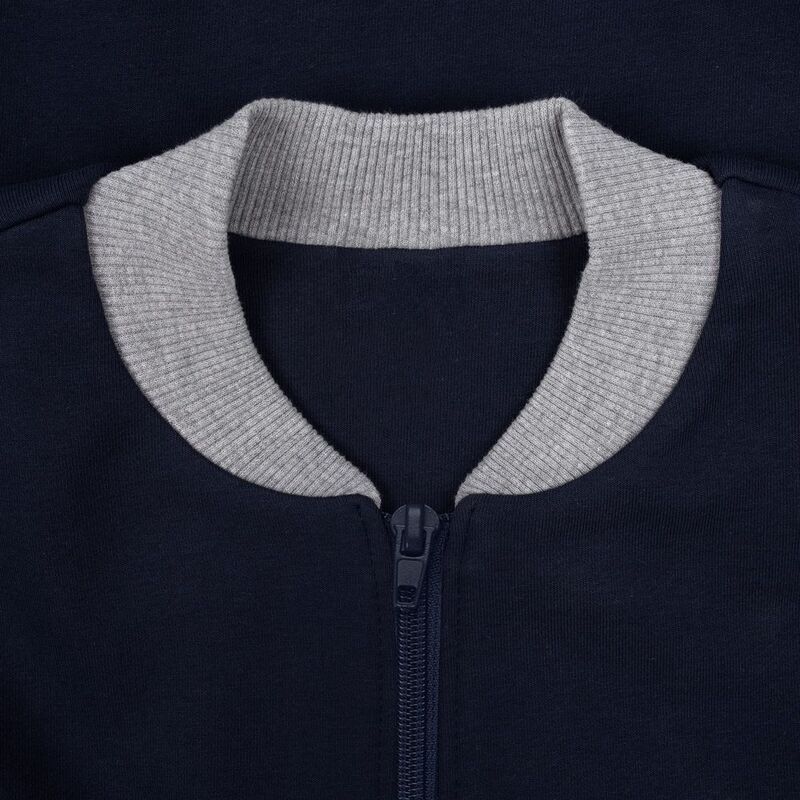 Бомбер College, темно-синий арт.11577.41