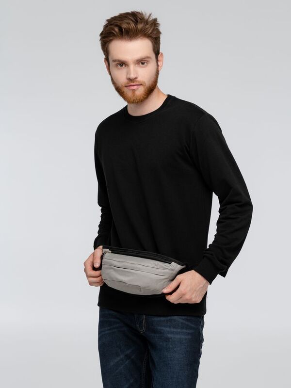 Поясная сумка Urban Out, серая арт.12700.10