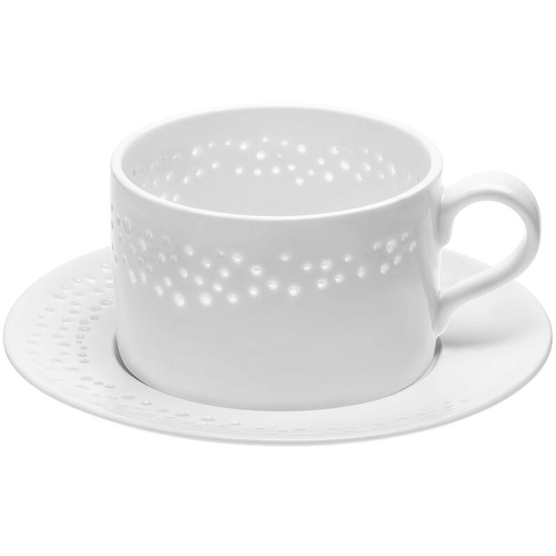 Чайная пара Coralli Luziano, белая арт.15120.60