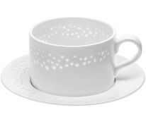 Чайная пара Coralli Luziano, белая арт.15120.60