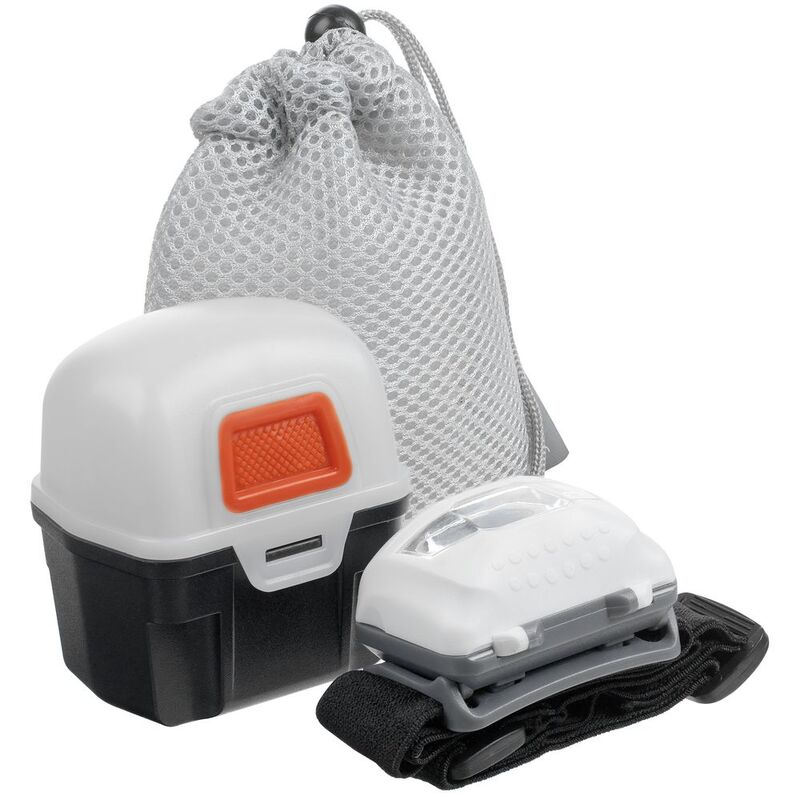 Многофункциональный светодиодный фонарь Klar, серый арт.12723.60