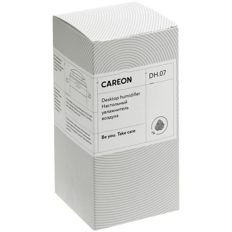 Настольный увлажнитель воздуха с подсветкой DH07, белый арт.12782.60