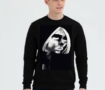 Свитшот &laquo;Меламед. Kurt Cobain&raquo;, черный арт.71173.30