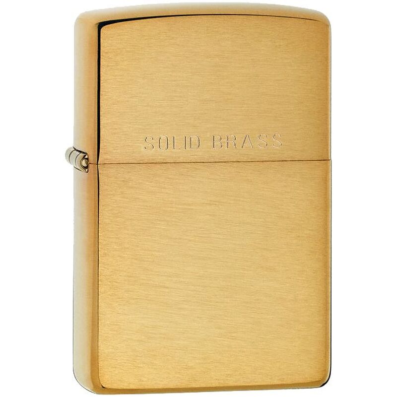 Зажигалка Zippo Classic Brushed, золотистая арт.12976.00