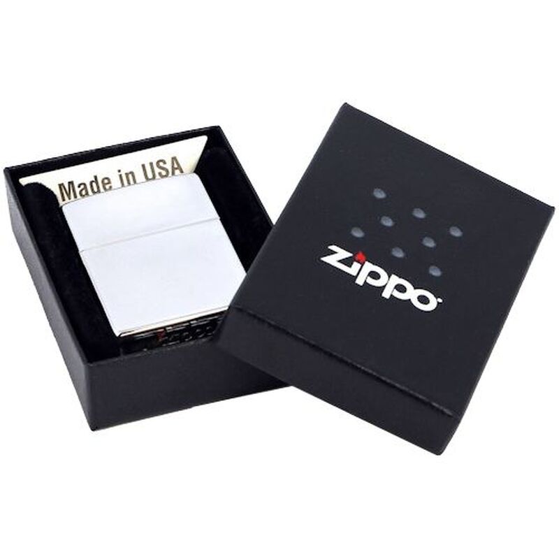 Зажигалка Zippo Classic High Polish, серебристая арт.12978.11