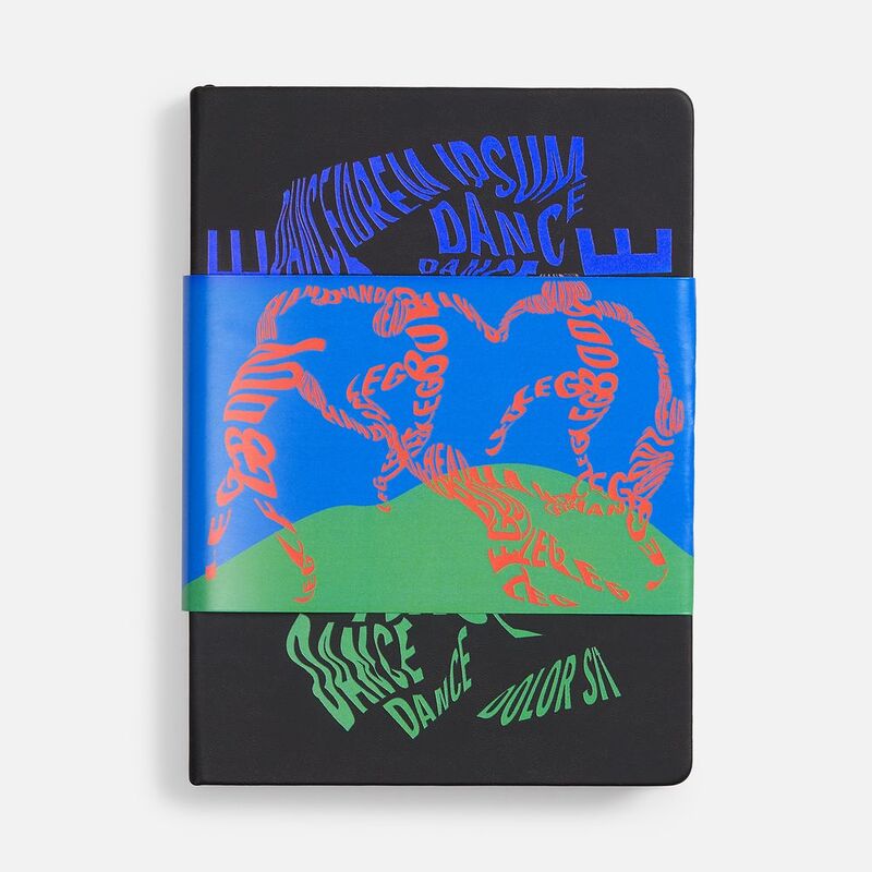 Ежедневник Cortado, недатированный, черный арт.17887.30