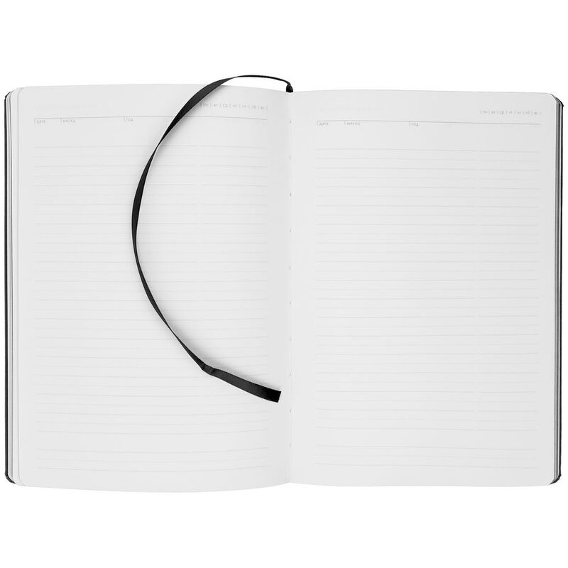 Ежедневник Cortado, недатированный, черный арт.17887.30